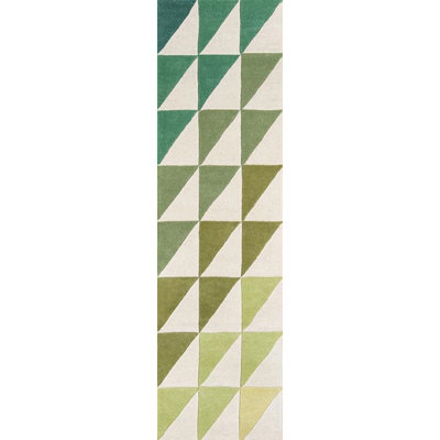 Glory Hand Tufted Wool Geometric Indoor Rug