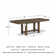 Hannalise Solid Wood Base Dining Table