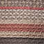Ensemble de couvre-lit réversible en jacquard 5 pièces Red King