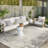 Aarre Abstract Ivory/Gray Indoor/ Outdoor Area Rug-64061311
