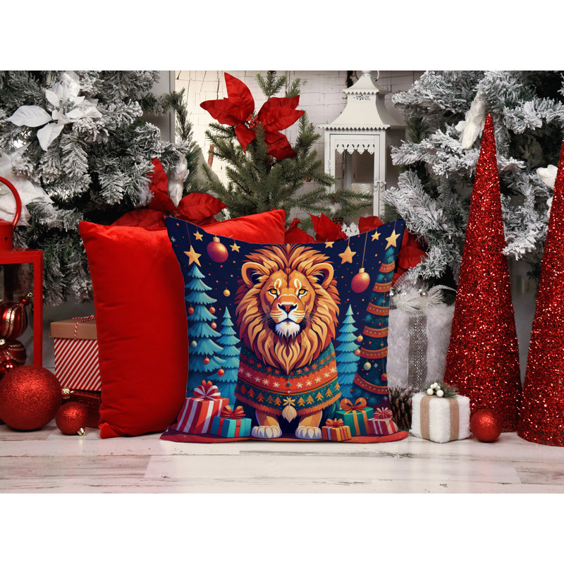  Coussin décoratif intérieur / extérieur en polyester Autre / Sans motif, 14 po x 14 po
