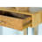 Harmony Natural And Silver 3-Drawer Console Table