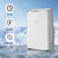 Climatiseur portatif 14 000 BTU avec télécommande, blanc