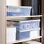 Wham Clip 30L Rectangular Plastic Storage Boxes with Secure Clip Lock Lids. L:59.5 x W:39.5 x H:17cm Clear/Stone/Slate Grey-113228627