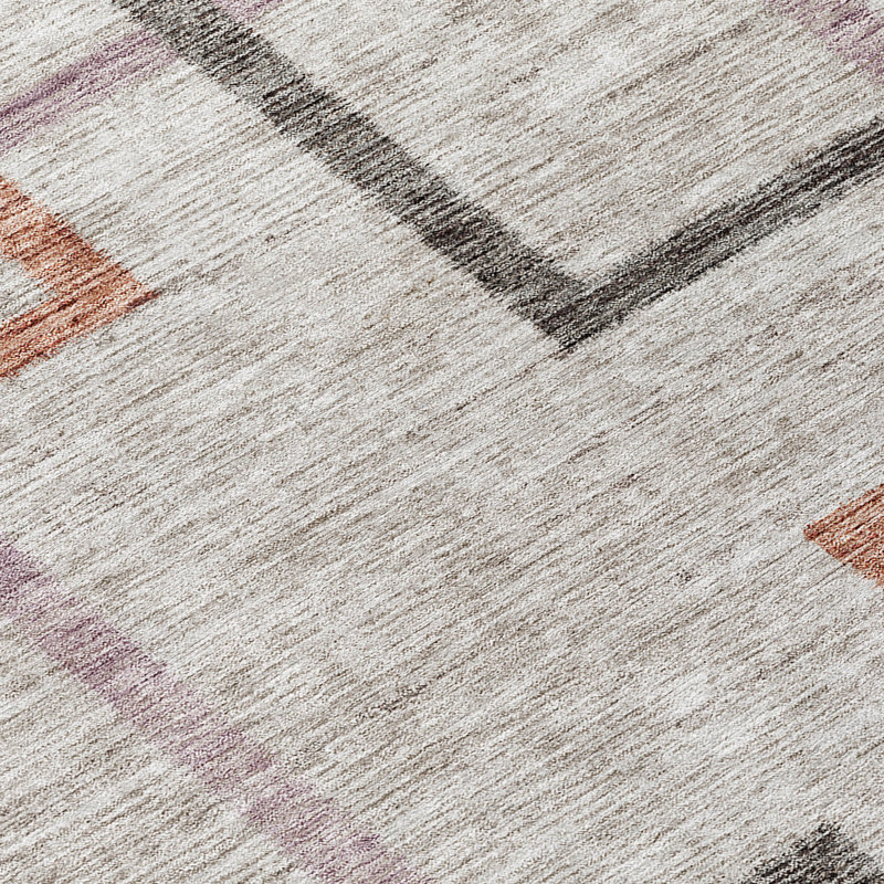 Tapis intérieur / extérieur Malchow avec envers antidérapant, Rectangle 1 pi 8 po x 2 pi 6 po
