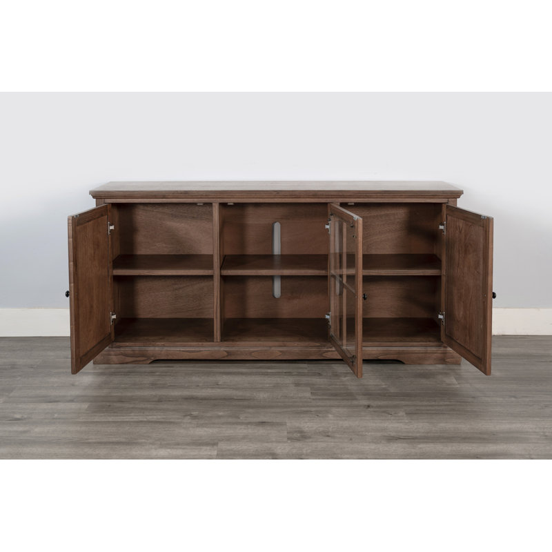 Cabinet multimédia Banning, H 32 po x L 66 po x l 18 po, Bois médium
