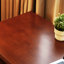 Bureau extra long en bois massif de 63 pouces, bureau épaissi, bureau double pour deux personnes pour le bureau personnel, bureau d'ordinateur long en bois, table d'écriture pour le bureau, noyer-749038602