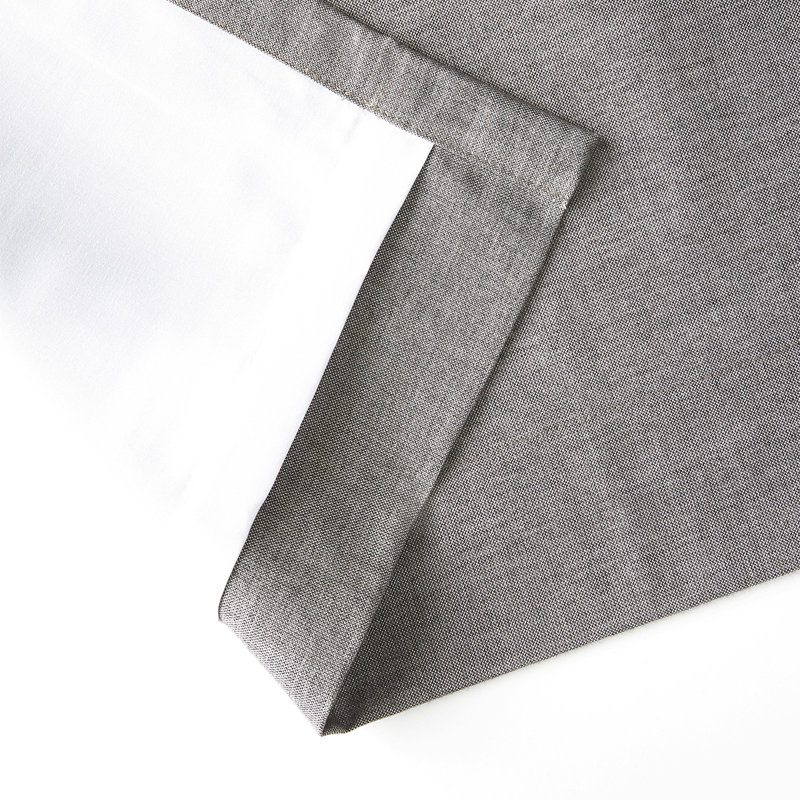 Sunbrella® Delaney Light Filtering Curtain, 50" W x 84" L, Gray
