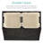 Large Water Hyacinth Double Laundry Hamper Basket w/ 2 Liner Bags, Handles-1591910793