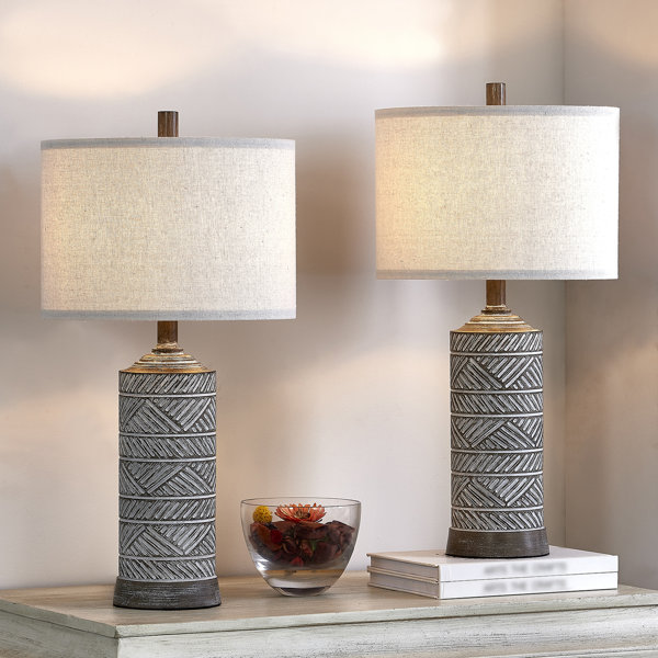 Visual Comfort Crystal & Brass Table Lamp - KD 20 - 22 Tall
