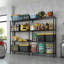 5-Tier Steel Height -Adjustable Storage Rack Heavy Duty Shelving Unit-1899585351-1899585349