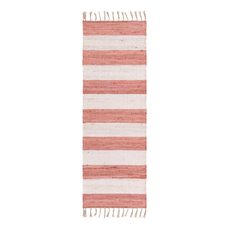 Clerestory Cotton Striped Indoor Rug, Runner 2'2" x 6'1"