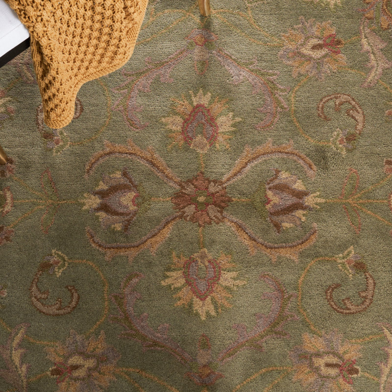 Taylor Hand Tufted Wool Oriental Rug, Oval 7'6" x 9'6" 