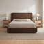 Simon Queen Storage Bed Brown-863821300-863821301
