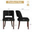 Chaise d'appoint rembourrée en bois massif-877271107