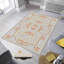 Tapis tissé élégant, 5,2 x 7,5 pieds | 100% polyester, hauteur des poils de 0,3 po, antibactérien, envers en PVC antidérapant | Lavable à la machine, impression numérique 3D | Parfait pour le salon, la chambre à coucher et la décoration intérieure-1043750001