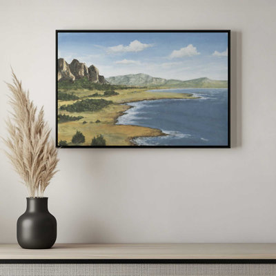 «Méditerranée Vista I» par Michael Willett, reproduction d'art sur toile
