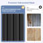 Remise de rangement en métal l 6 pi x P 4 pi