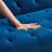 Ethyleen Twin 71.65'' Velvet Convertible Sofa-1574009550