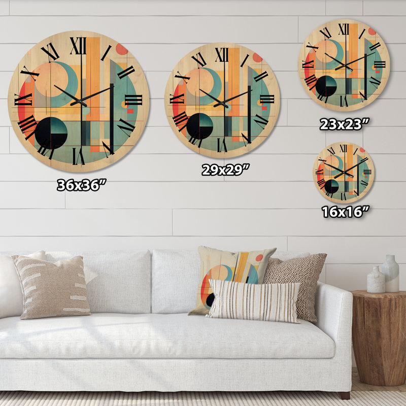 Horloge murale Ruskin, Très grand