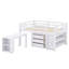 Lit mezzanine double bas avec cabinet-2130900312