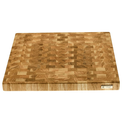 Legnoart Butchers' Natural Oak Wood Chopping Block