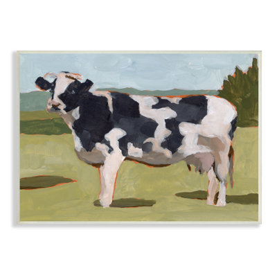 Dairy Farm Cow Grazing Country Cattle Traditional Painting Graphic Art -  Stupell Industries, ai-733_wd_10x15