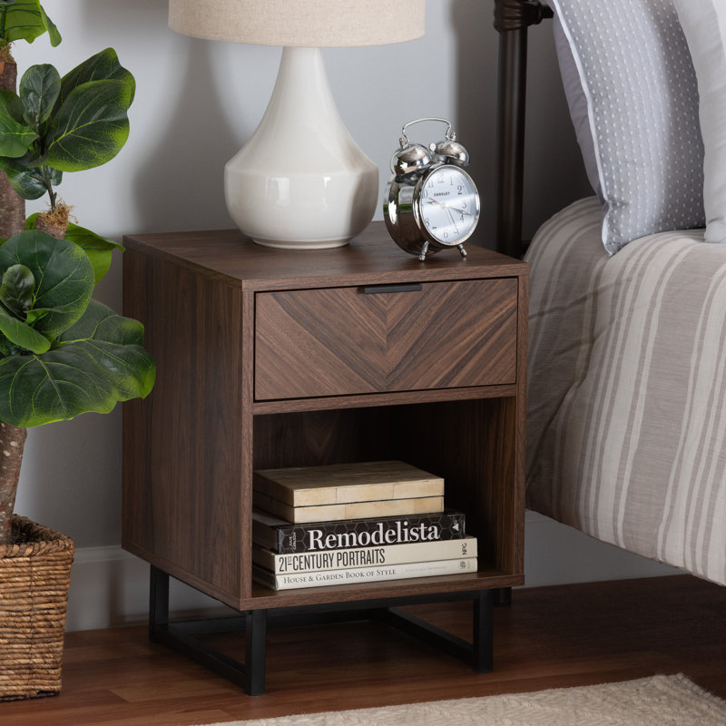 Table de bout avec rangement Witkowski