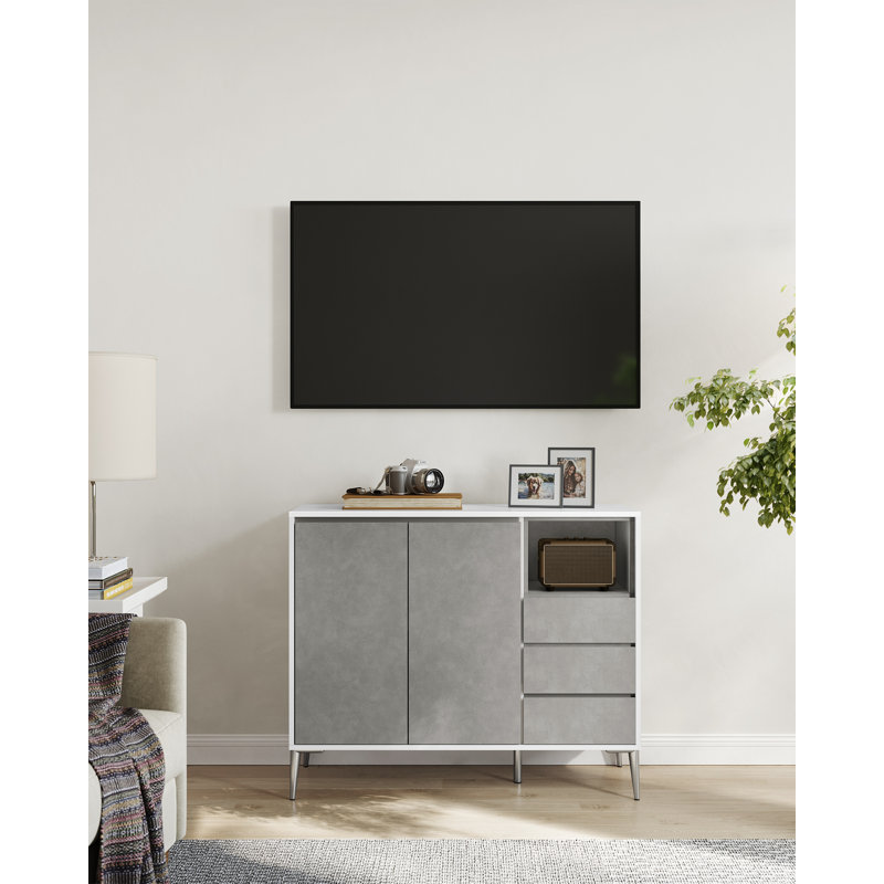 Rufford 103.5cm Sideboard, Grey