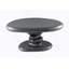 Table de bout grise ultrabrillante