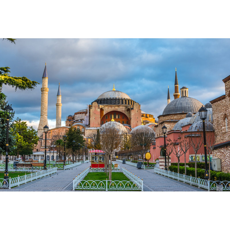 Hagia Sofia In Istanbul by Matthewcyee - Wrapped Canvas Print, 30cm H x 46cm W x 3.8cm D