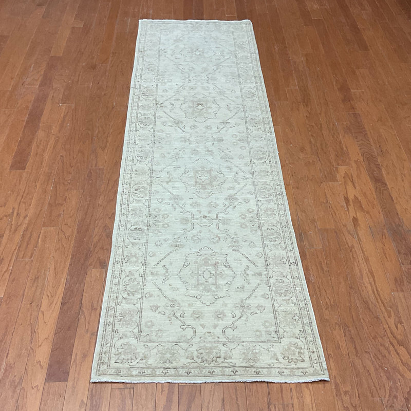 Handmade Oushak Wool Runner