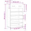 10 Pair Shoe Storage Cabinet-498031454