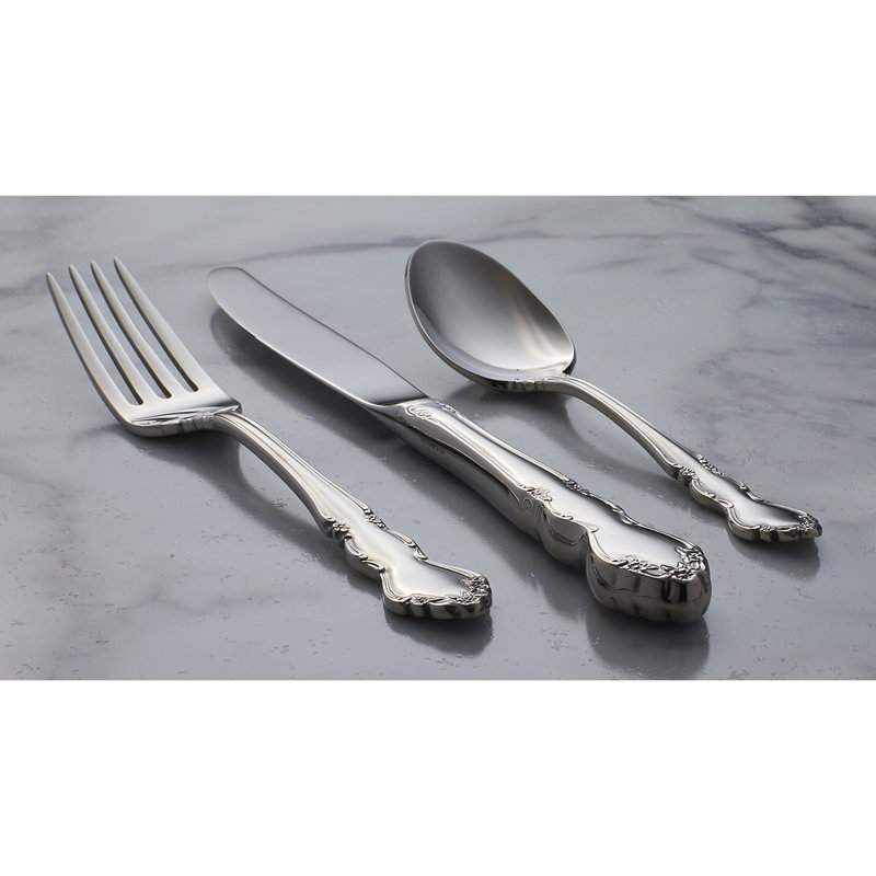 Oneida Dover Dining Dinner Forks, 18/10 Stainless Steel
