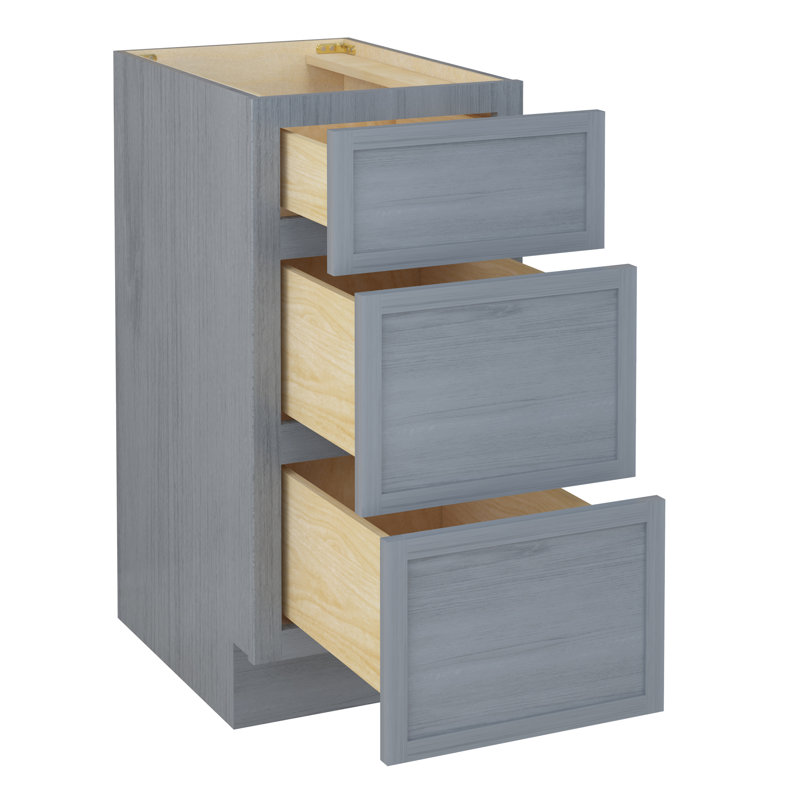 Base de meuble-lavabo simple 15 po seulement, Argent