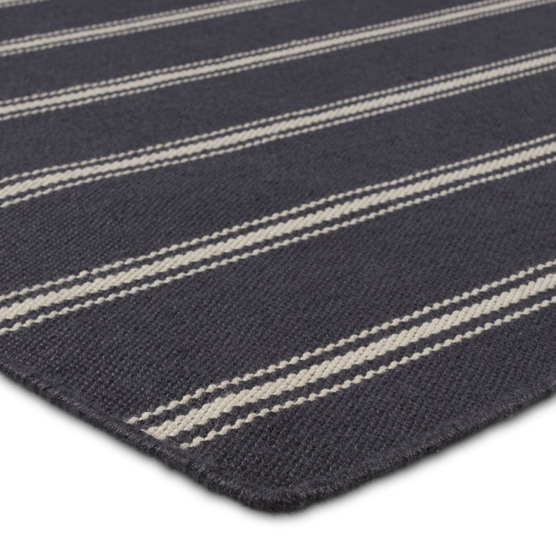 Edora Striped Indoor / Outdoor Rug, Rectangle 2' x 3'