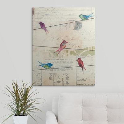 «Anjelyna Birds on a Wire» par Courtney Prahl, impression