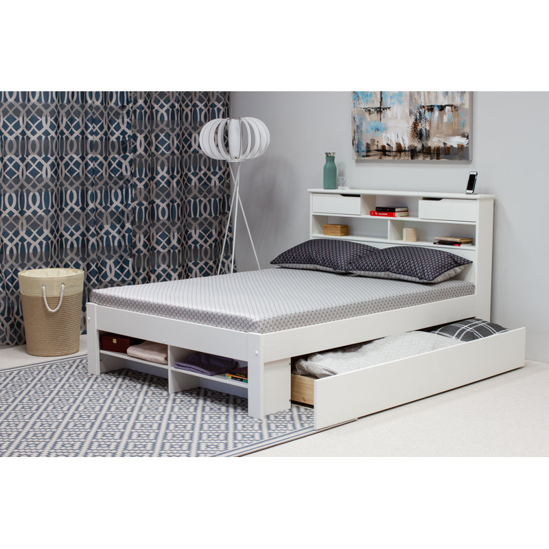 Harrison Underbed Storage Drawers, 24.2cm H x 204cm W x 70.3cm D