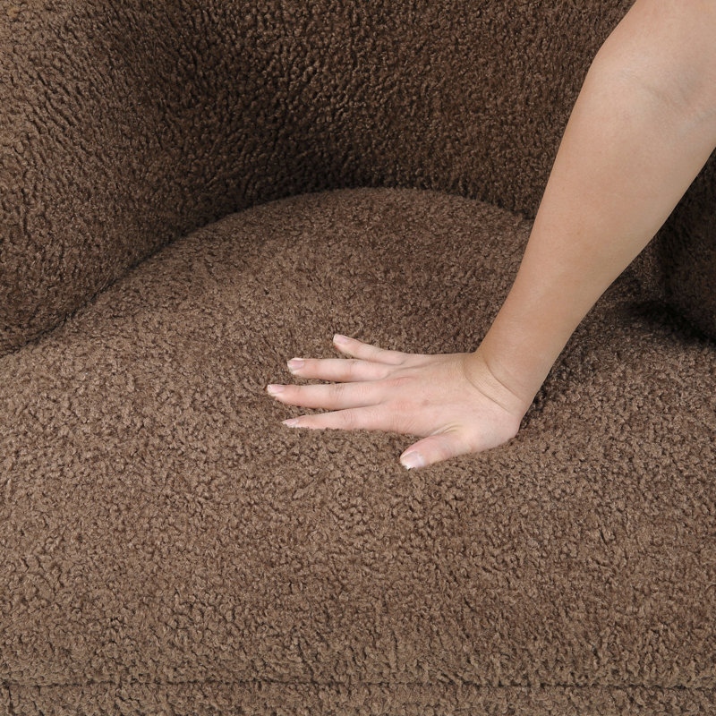 Coussin d'assise en mousse à haute densité Luxury, Brown