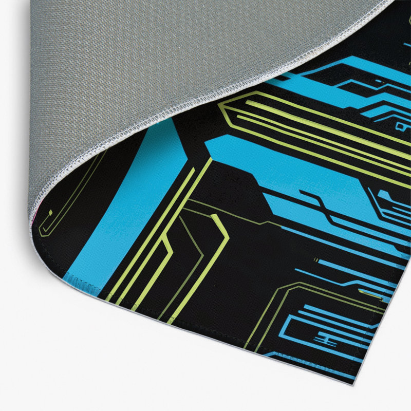 Tapis intérieur et extérieur Neon Apex, Rectangulaire 8 pi x 10 pi