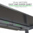 Uncaged Ergonomics Rise Up 60" x 30" Dual-Motor Electric Standing Desk - Height Adjustable Sit-Stand Desk with Memory Presets, Black Bamboo Top, Gray Frame-1857793926-1857793950