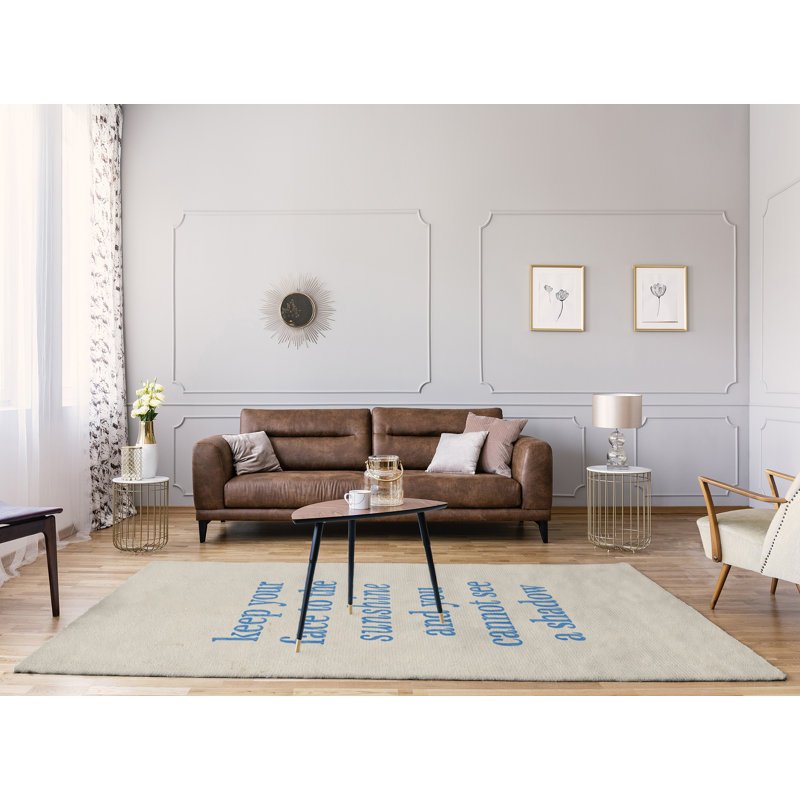 Tapis en chenille de polyester, Rectangle 5 pi x 7 pi