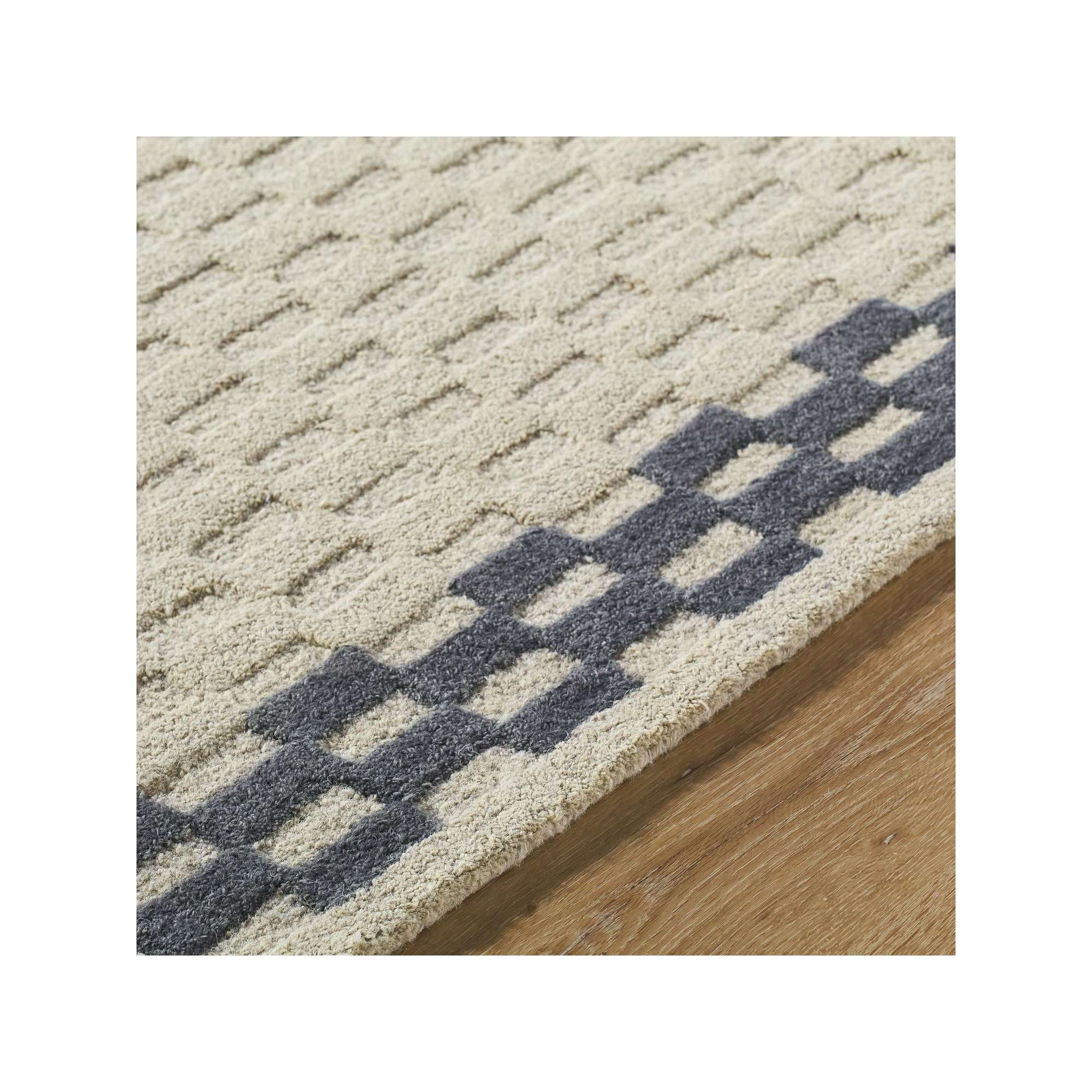 Horstman Hand Tufted Area Rug, Runner 2'6" x 8'