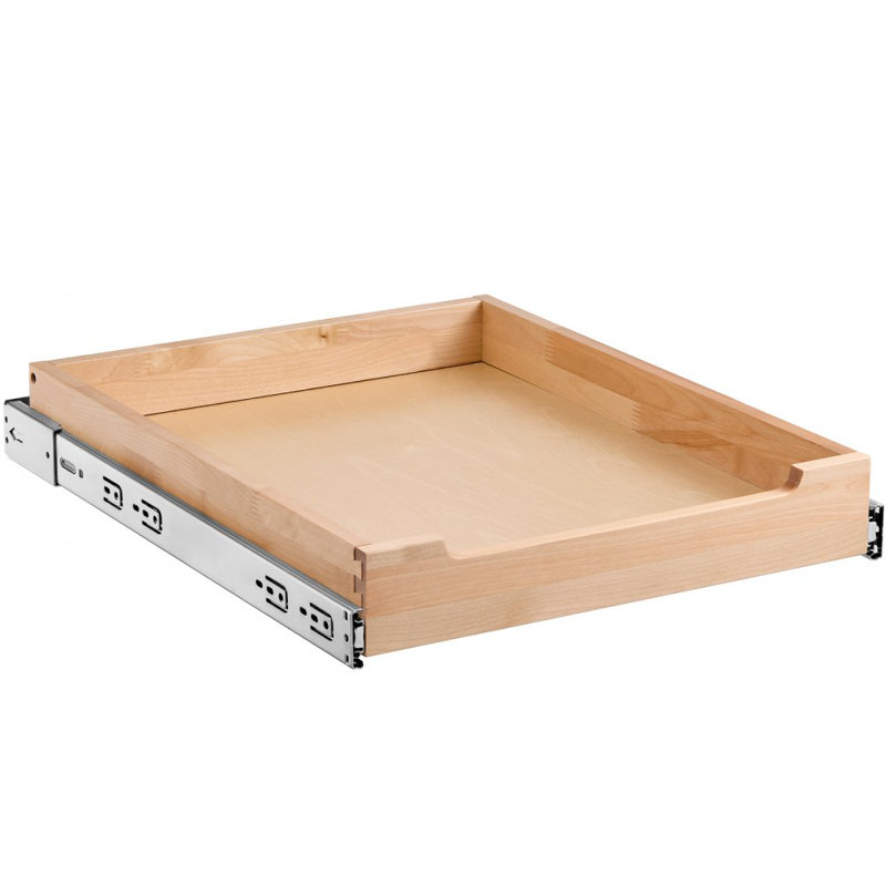 Tiroir en bois 21 po, H 3 po x l 18 po x P 21,7 po