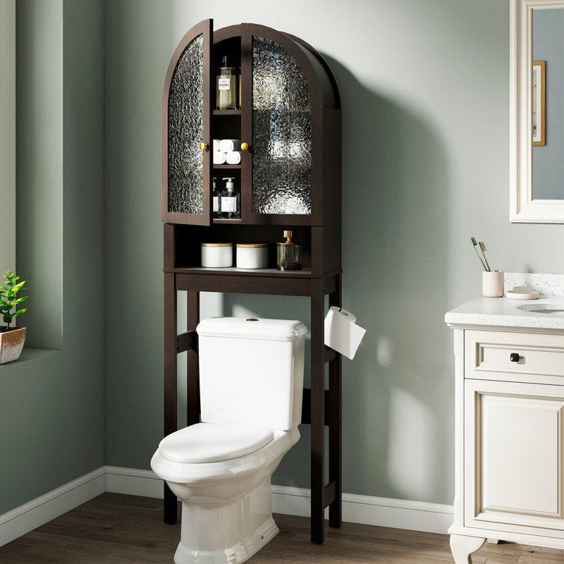 Over The Toilet Storage Cabinet For Bathroom, Espresso