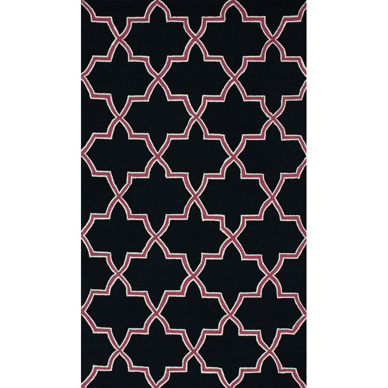 Tapis fuchsia Oneil, 5 pi x 8 pi