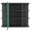 Armoire à pharmacie moderne, six tablettes extérieures - H 19,99 po x l 7,79 po x P 23,93 po-94239241