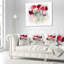 Rose aquarelle florale - coussin imprimé floral-29962252-29963785