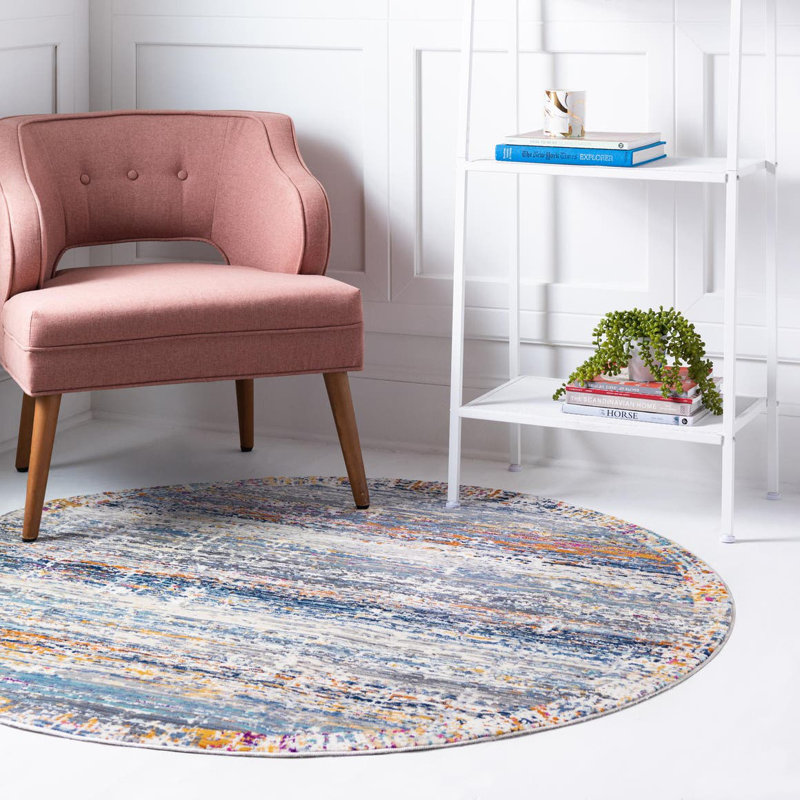 Indoor Rug, Round 5'2"