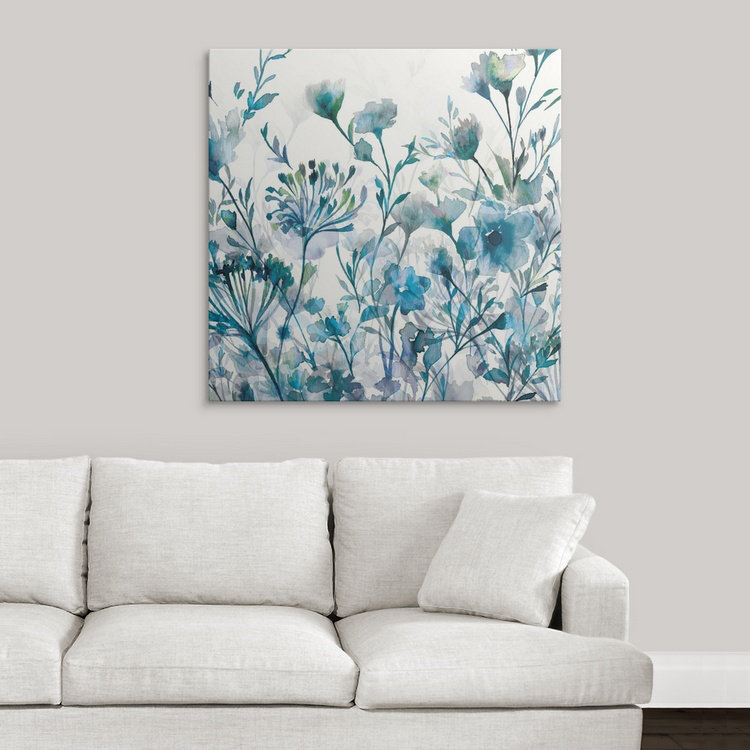 « transparent jardin-pomme vert », reproduction d’art, H 35 po x l 35 po x P 1,5 po, Toile